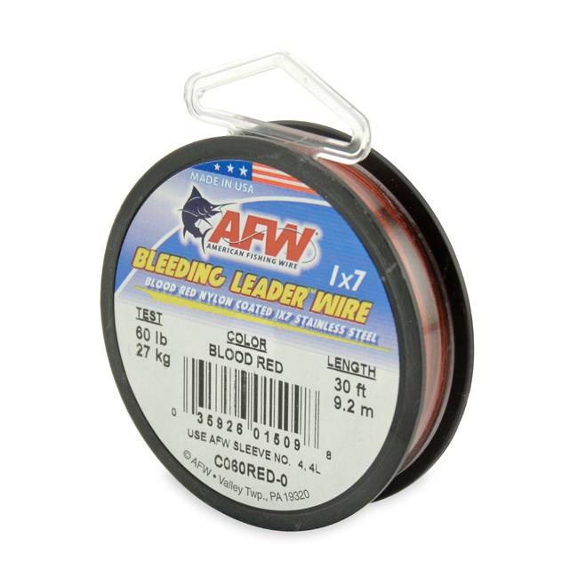AFW Bleeding Leader Wire – Great Fishing Tackle