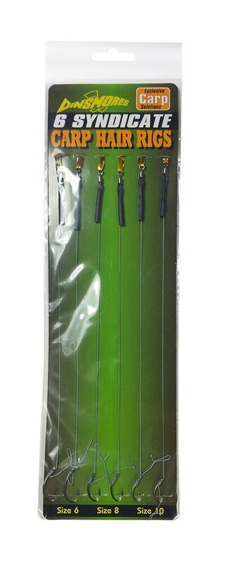 Dinsmores Syndicate Carp Hair Rigs Barbless