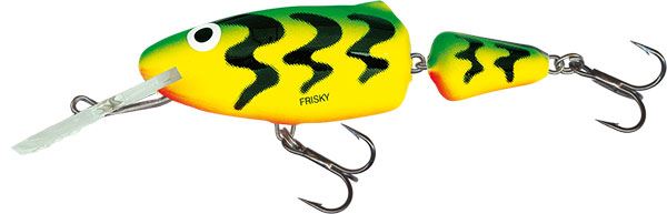 Salmo Frisky Deep Runner Green Tiger 5cm 