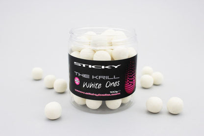 Sticky Baits The Krill White Ones 12mm