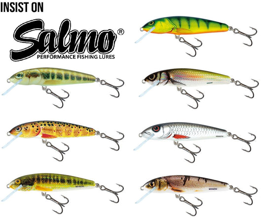 Salmo Minnow Sinking Crankbait 6 & 7cm 