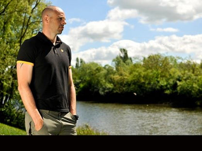 Guru Dry-Kore Polo Shirt Black – Great Fishing Tackle