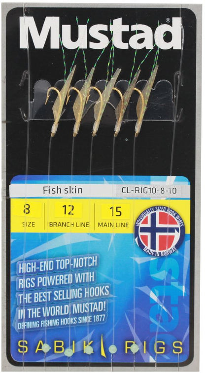 Mustad Fish Skin Size 8 20lb