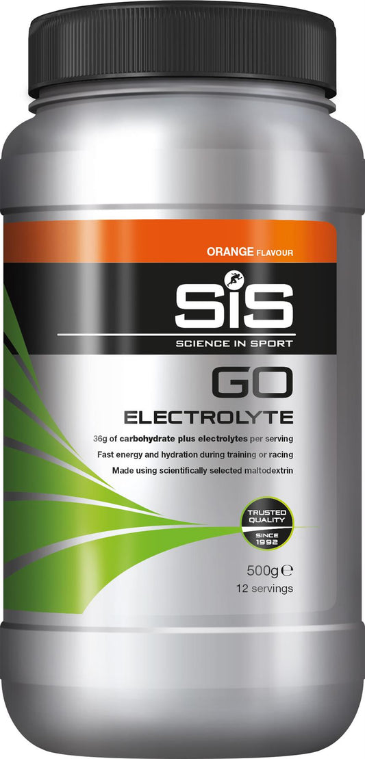 Science In Sport GO Electrolyte Drink Powder Orange 500 g Tub