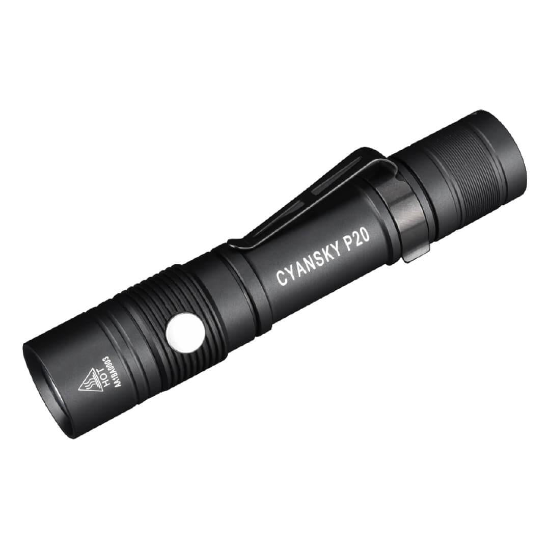 Cyansky Portable High Output Flashlight 1600 Lumens 240m