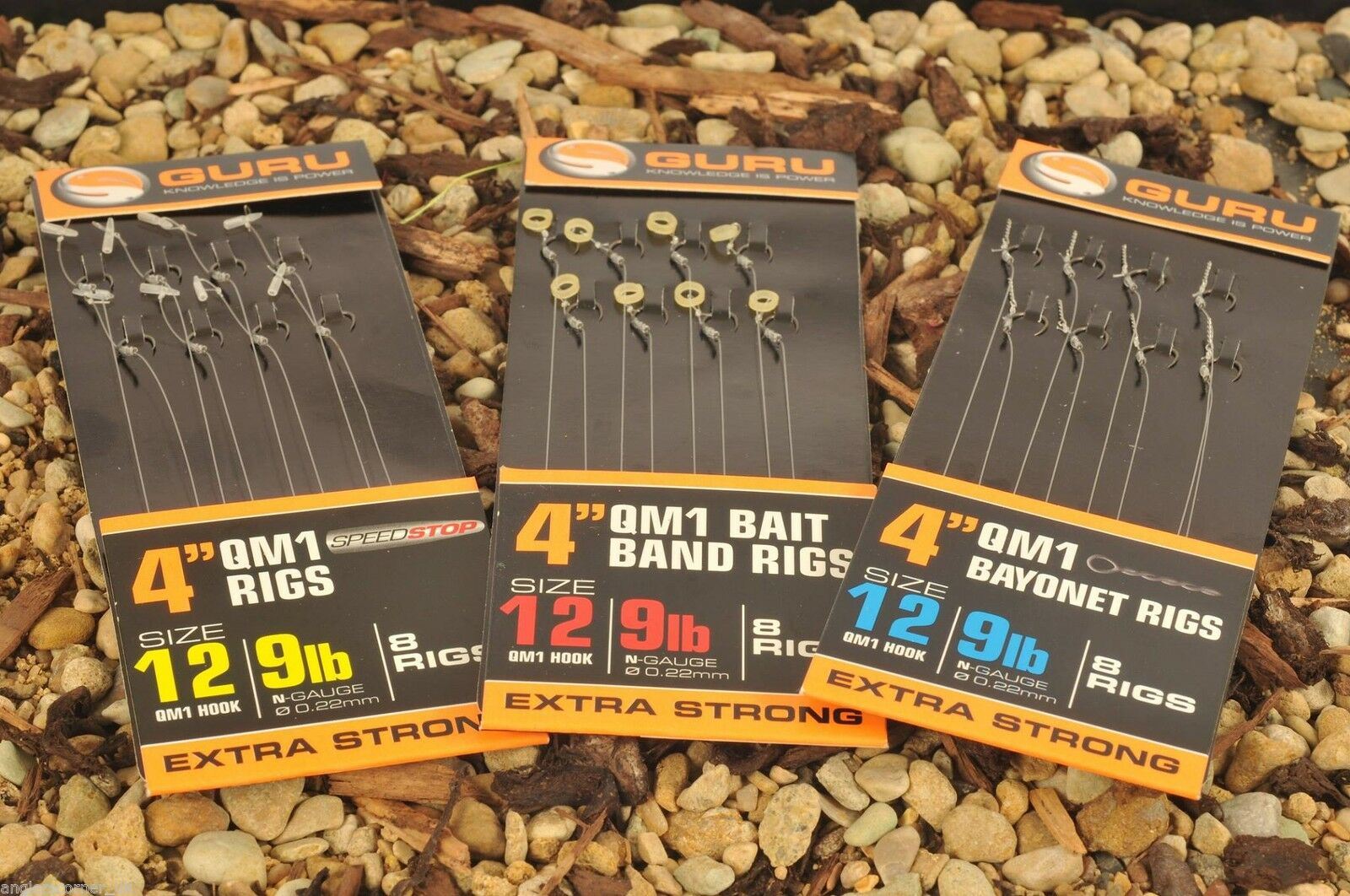 Guru QM1 Bait Band Ready Tied Rigs
