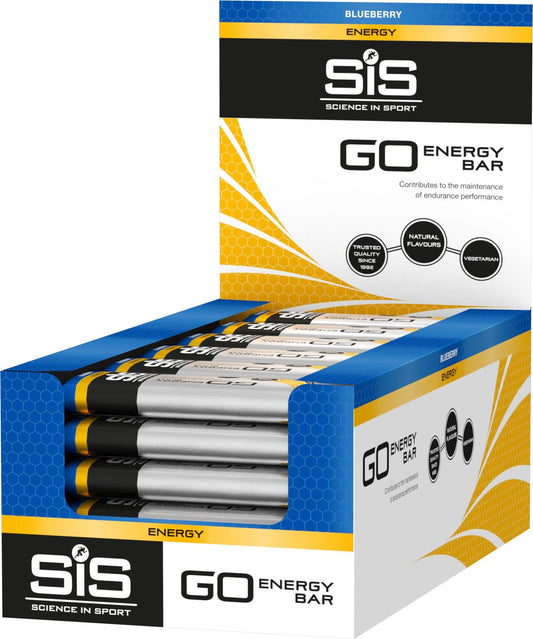 Science In Sport Mini GO Energy Bar Blueberry 40 g Bar Box of 30