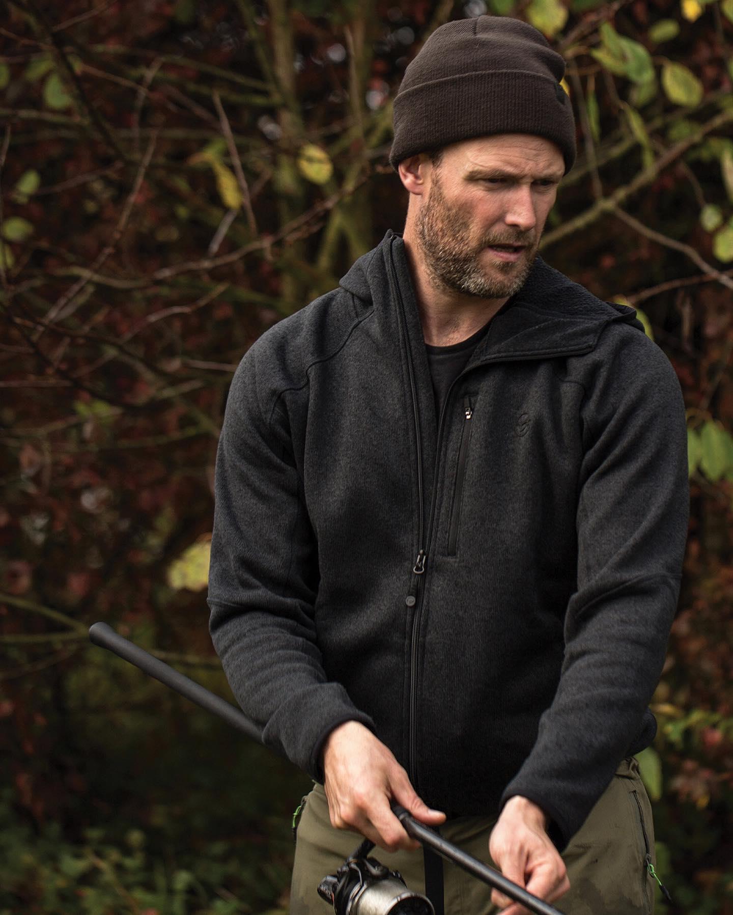 Korda Polar Fleece Jacket Charcoal