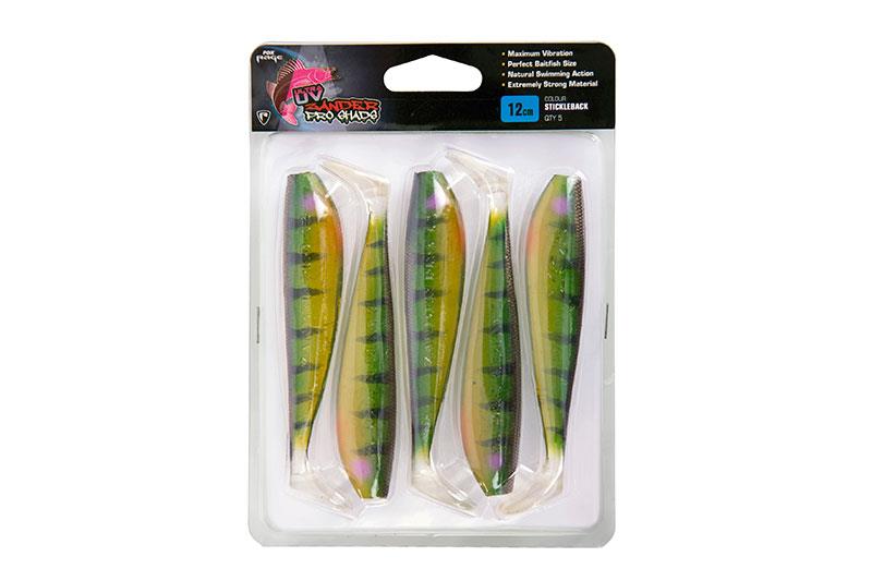 Fox Rage Zander Pro Shads Stickleback Ultra UV 7.5cm