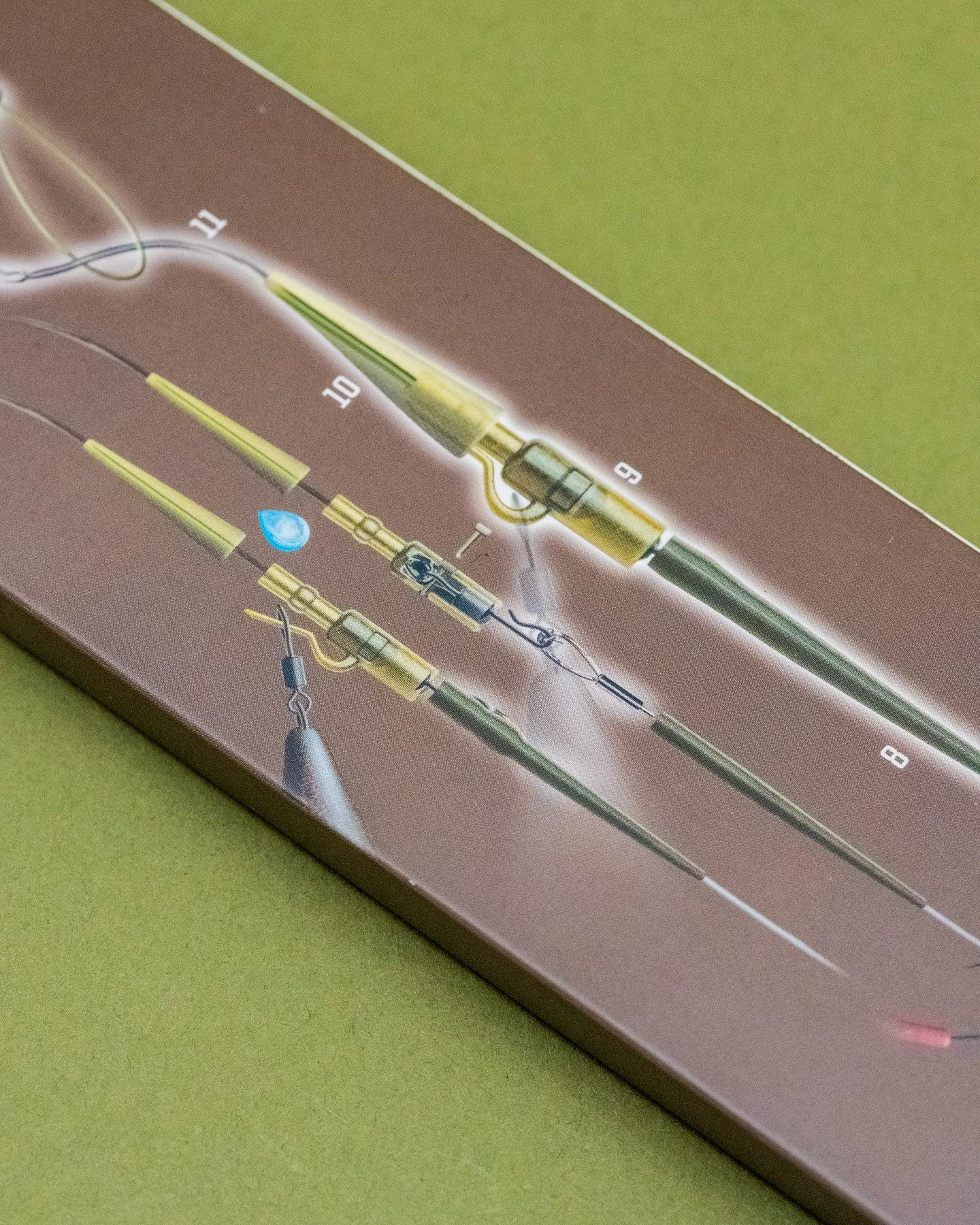 One More Cast All-In-1 Rig Mini Fuzed Leader Spinner Micro Barbed