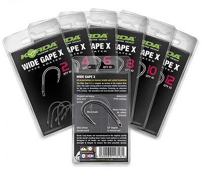 Korda Wide Gape X Size 10