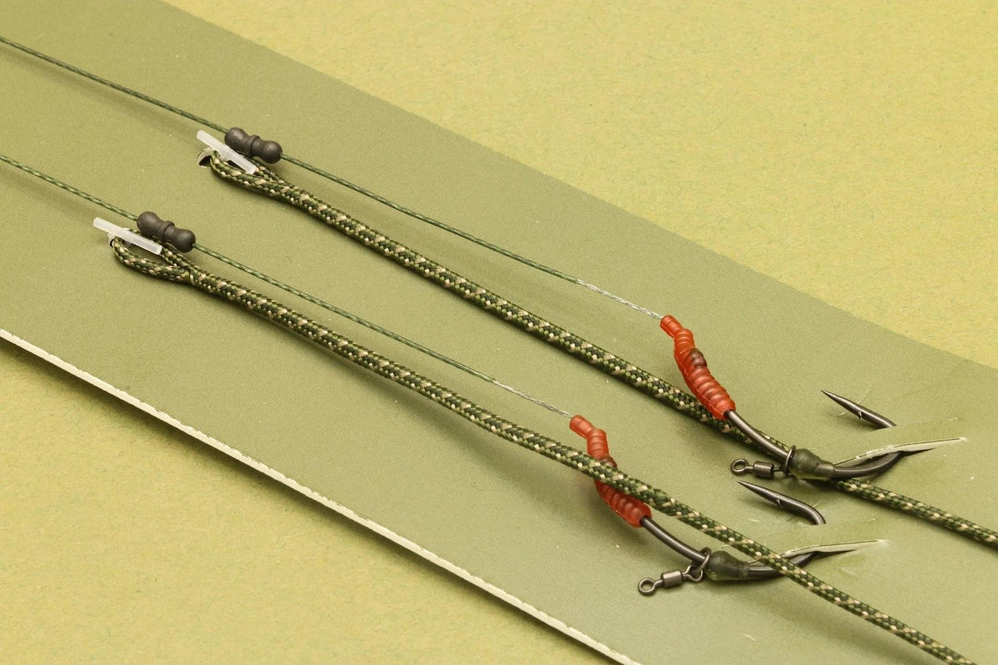 One More Cast Leadcore All-In-1 Rig Coated Braid Lead Clip Micro Barbed