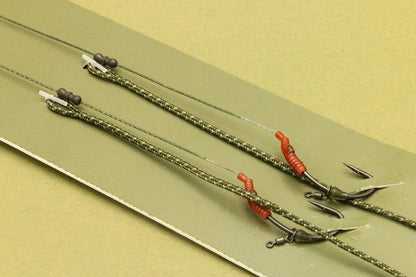 One More Cast Leadcore All-In-1 Rig Coated Braid Lead Clip Micro Barbed