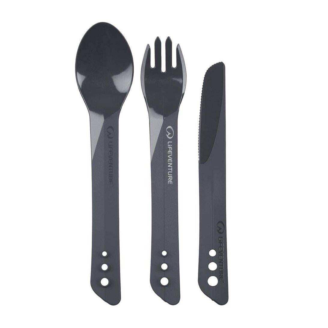 Lifeventure Ellipse Knife, Fork and Spoon Set