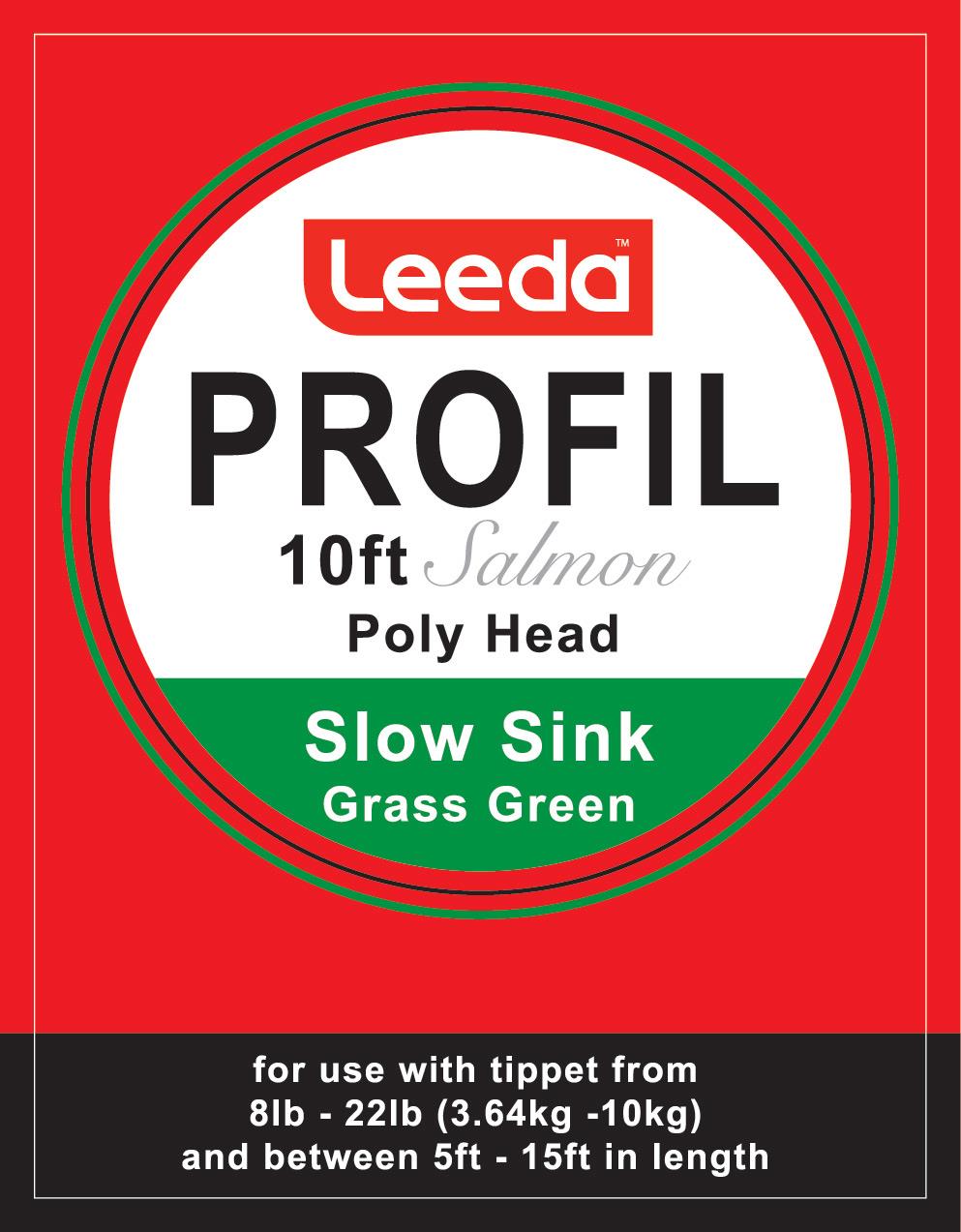 Leeda Polyhead Salmon 10ft Slow Sinking 2.5IPS