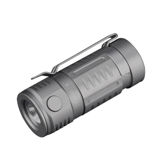 Cyansky Ultra Compact Titanium LED Flashlight 700 Lumens 73m