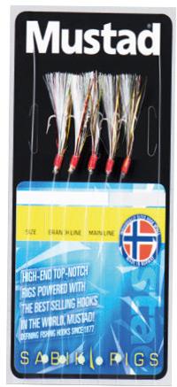 Mustad Rainbow Flasher Rig H6 ML20lb