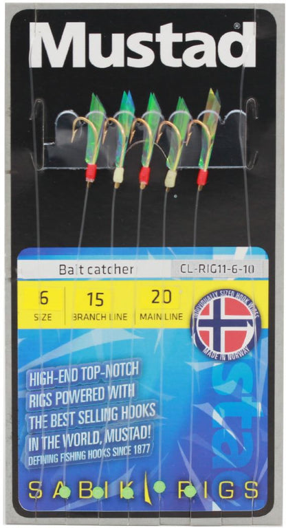 Mustad Bait Catcher Size 8 20lb