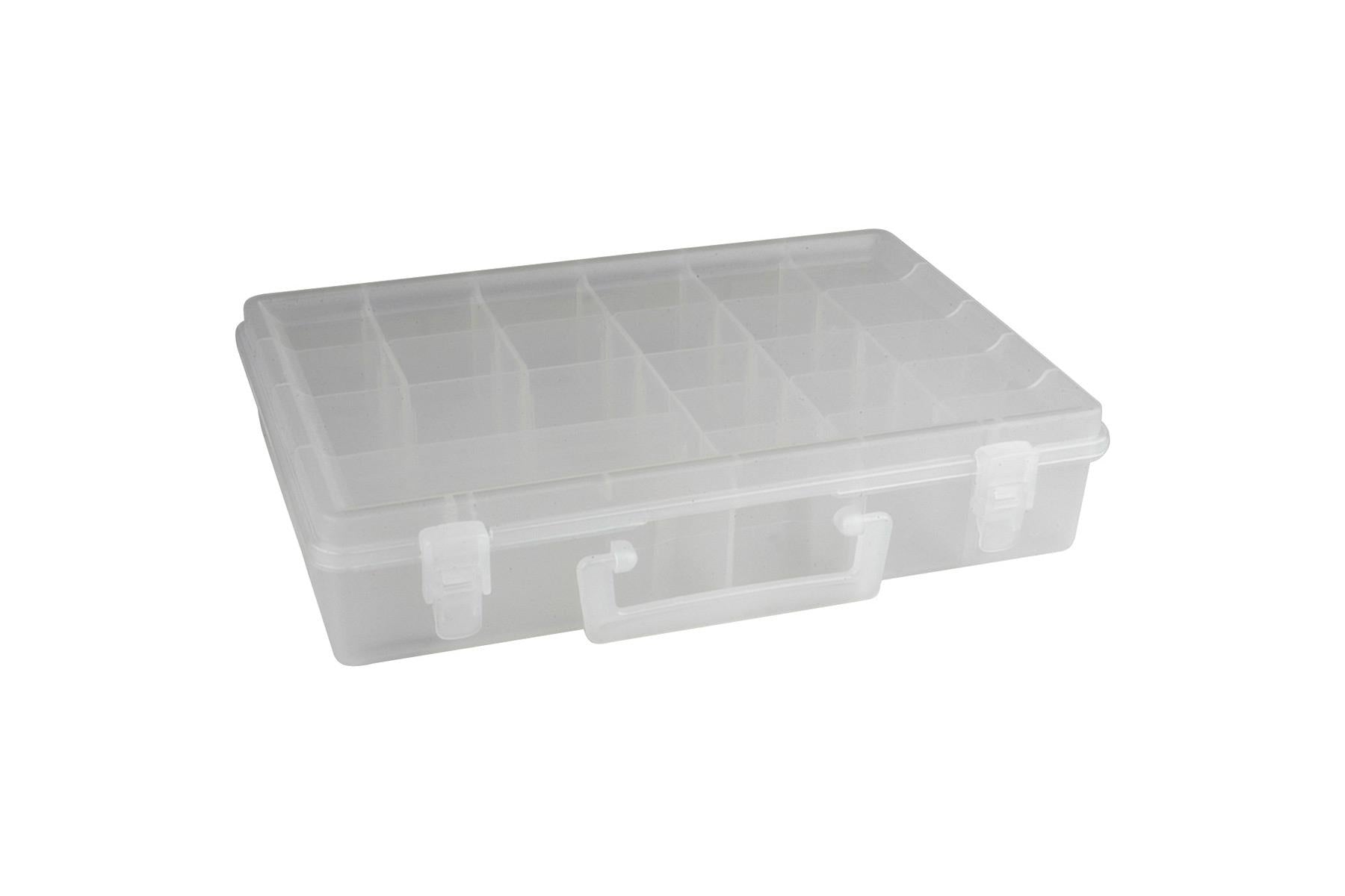 Leeda Multi Change Case Tackle Box 6-24 Compartments