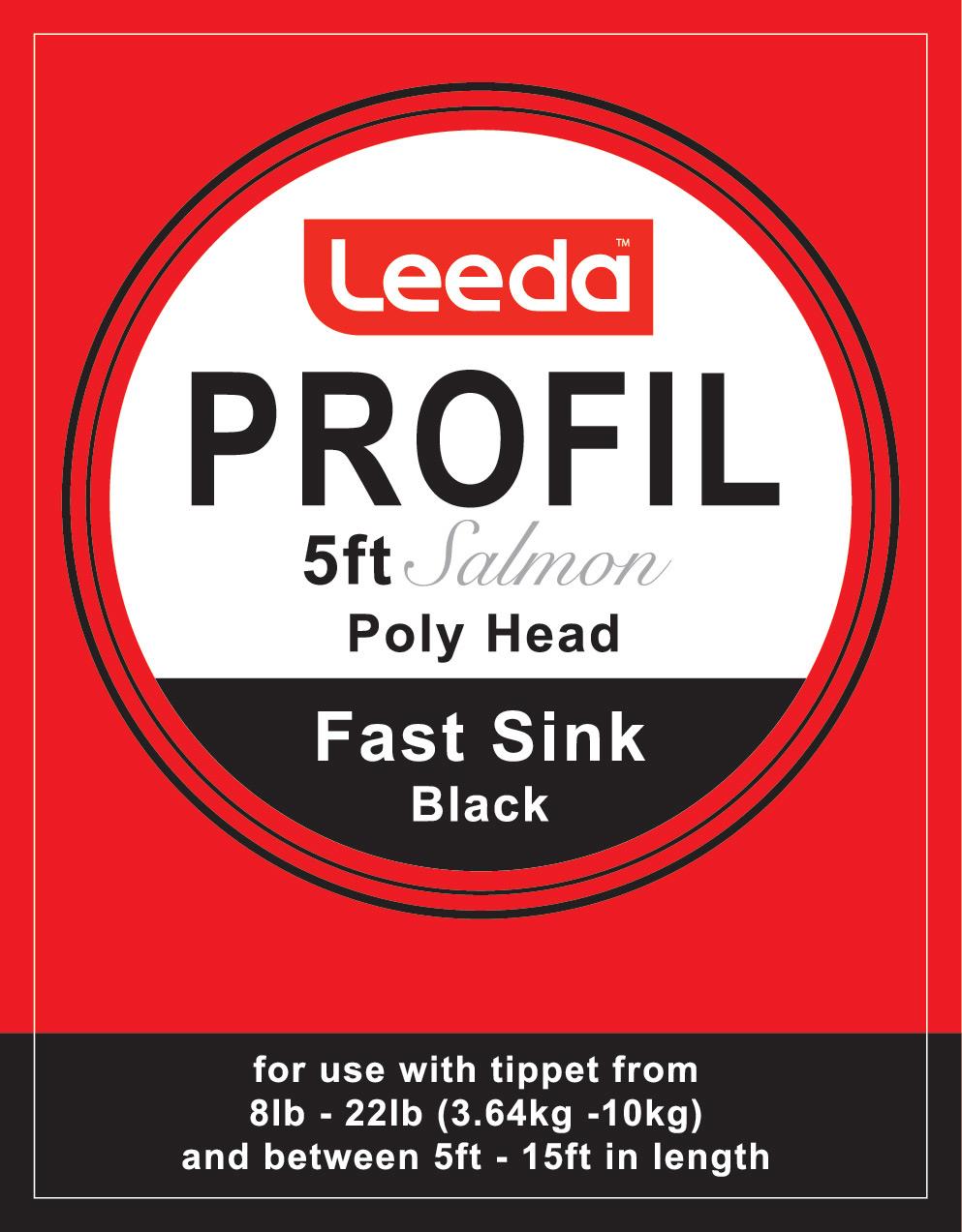 Leeda Polyhead Salmon 5ft Fast Sinking 2.5IPS