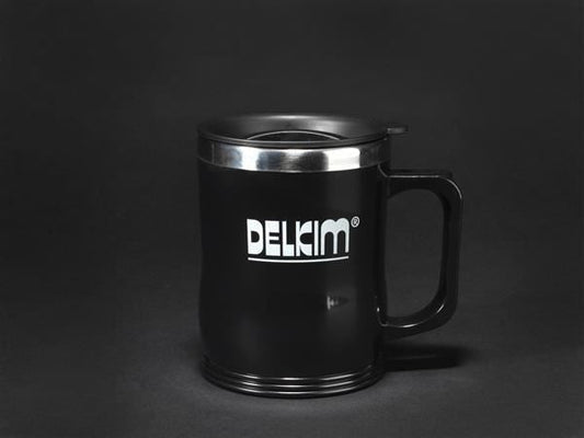 Delkim Logo Travel Mug (Stainless Steel Thermal)