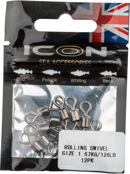 Leeda ICON Rolling Swivel Size 1