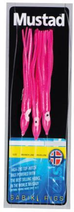 Mustad Pink Squid Rig