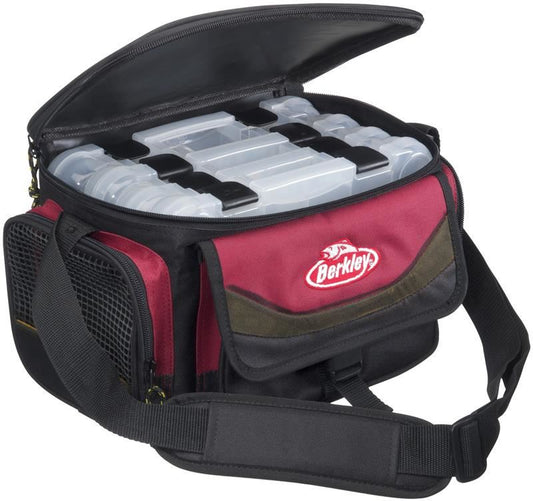 Berkley System Bag Red-Black + 4 Boxes