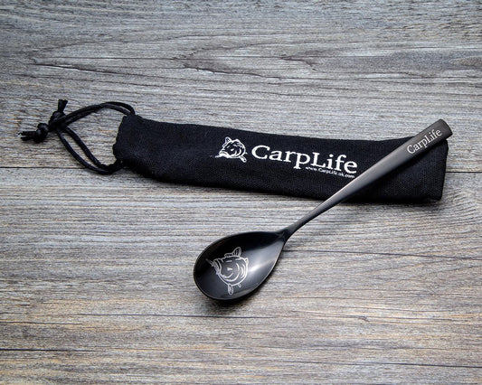 CarpLife Black Etched Spoon