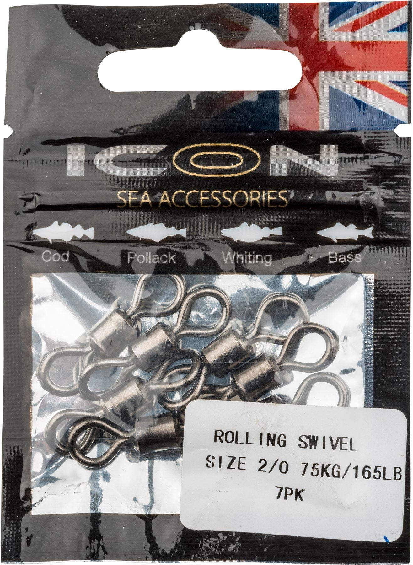 Leeda ICON Rolling Swivel Size 2/0