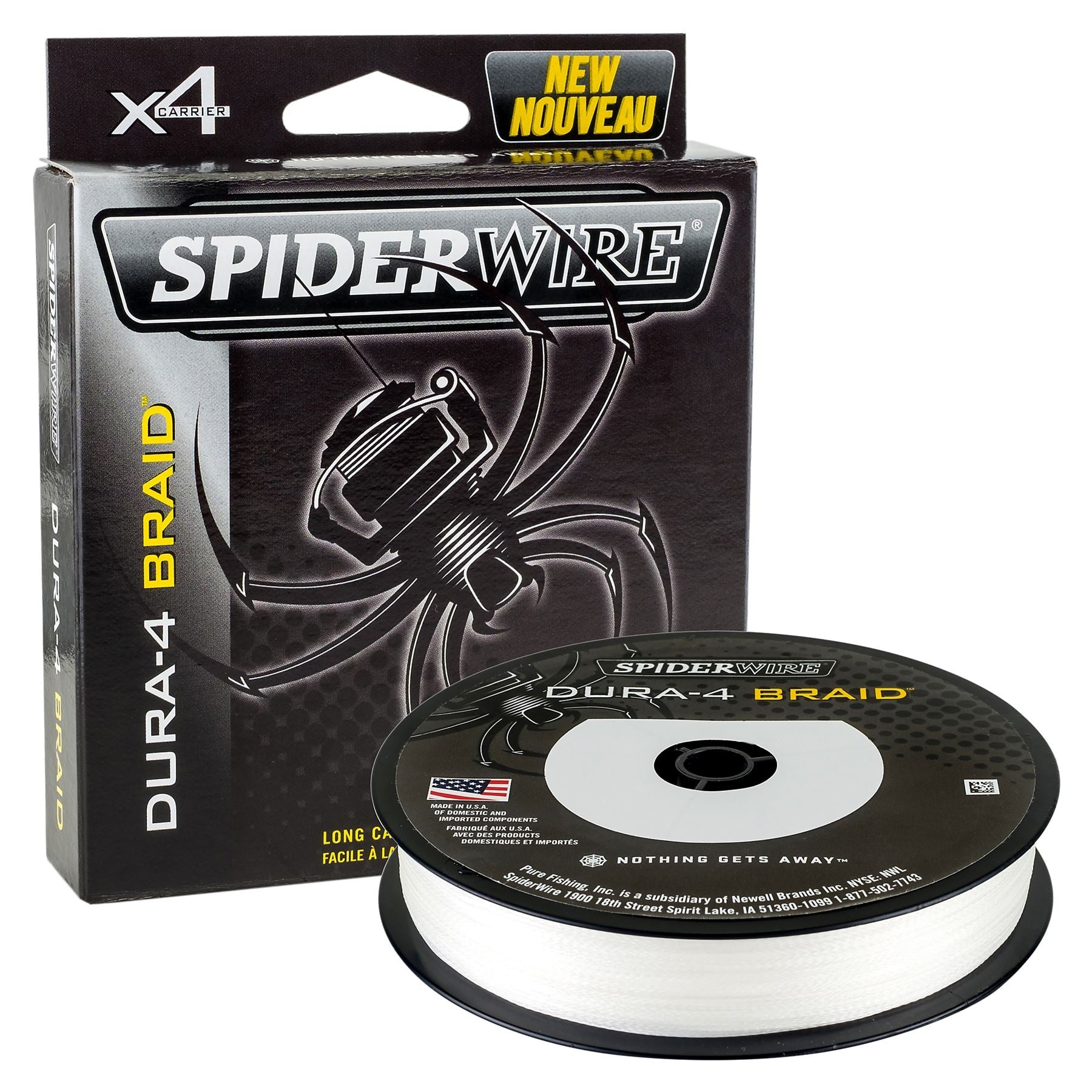 Spiderwire Dura 4 300m / 15.0kg | 33lb / Translucent