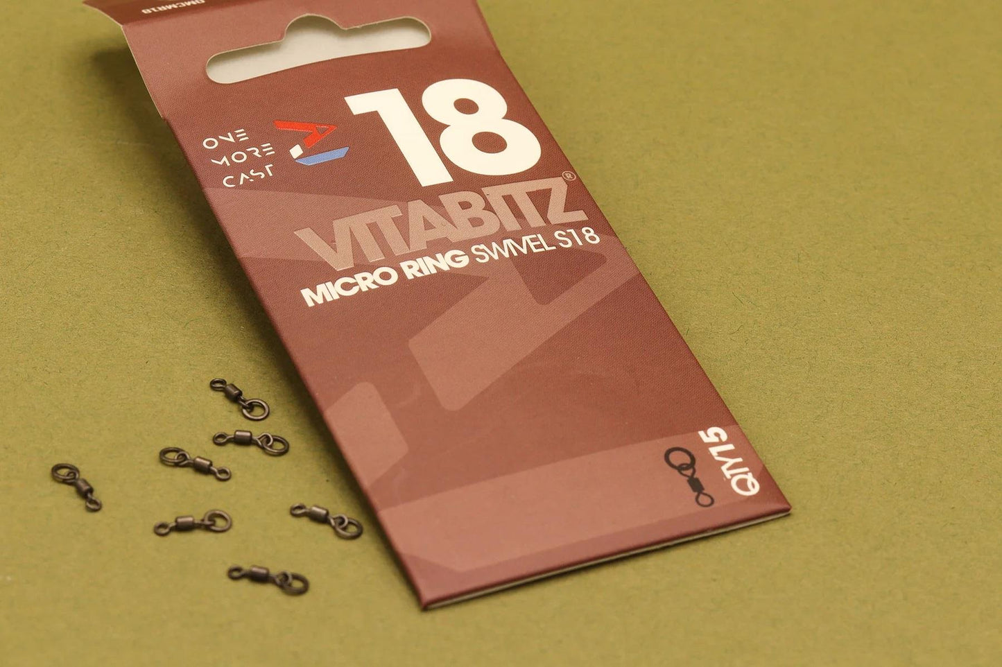 One More Cast Vitabitz Micro Ring Swivel Size 18