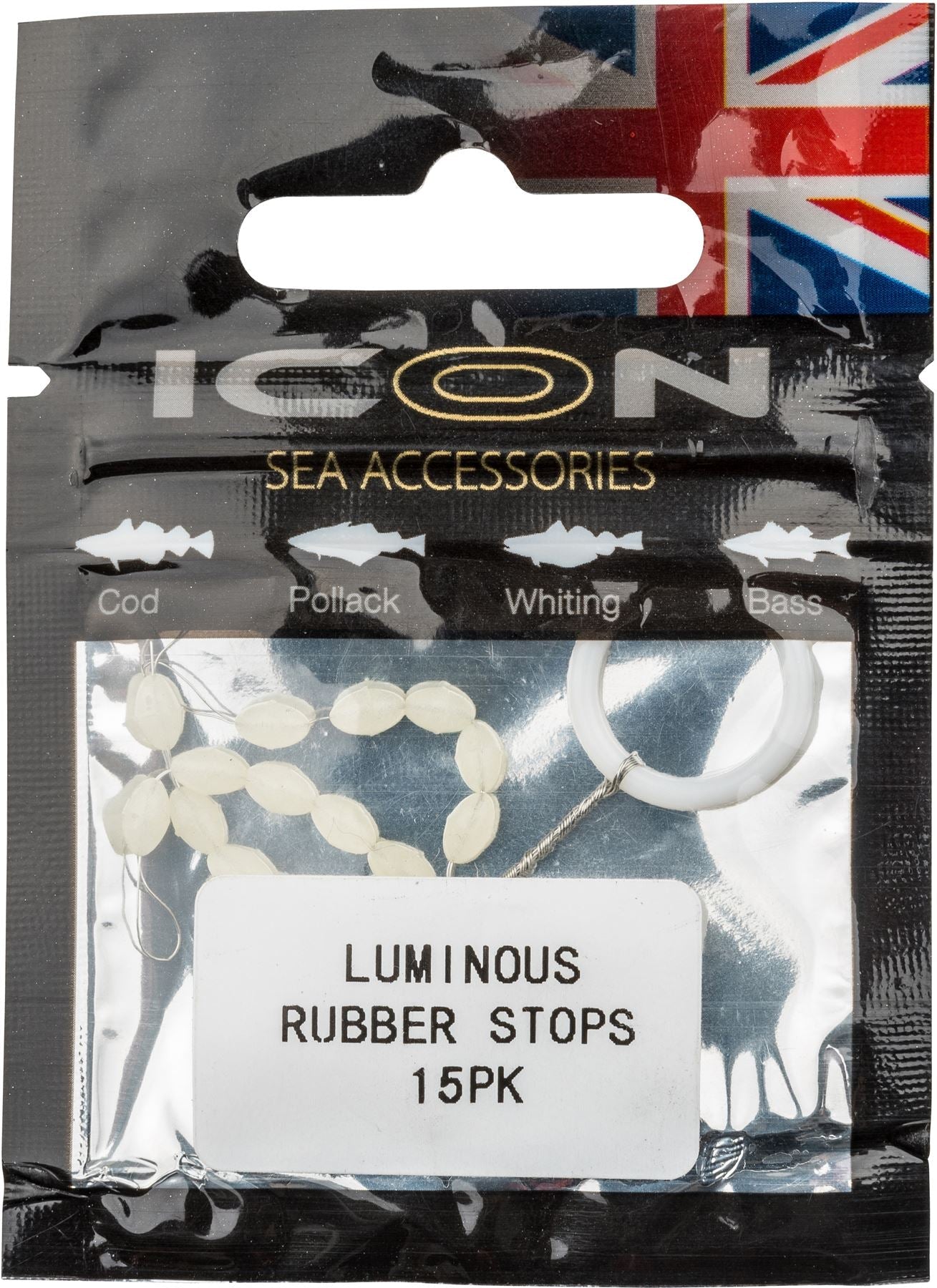 Leeda ICON Luminous Rubber Stops