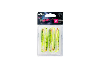 Fox Rage Slick Shad Lemon Tiger Ultra UV 7cm