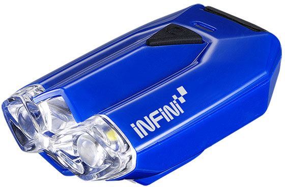 Infini Lava super bright micro USB front light with QR bracket Blue