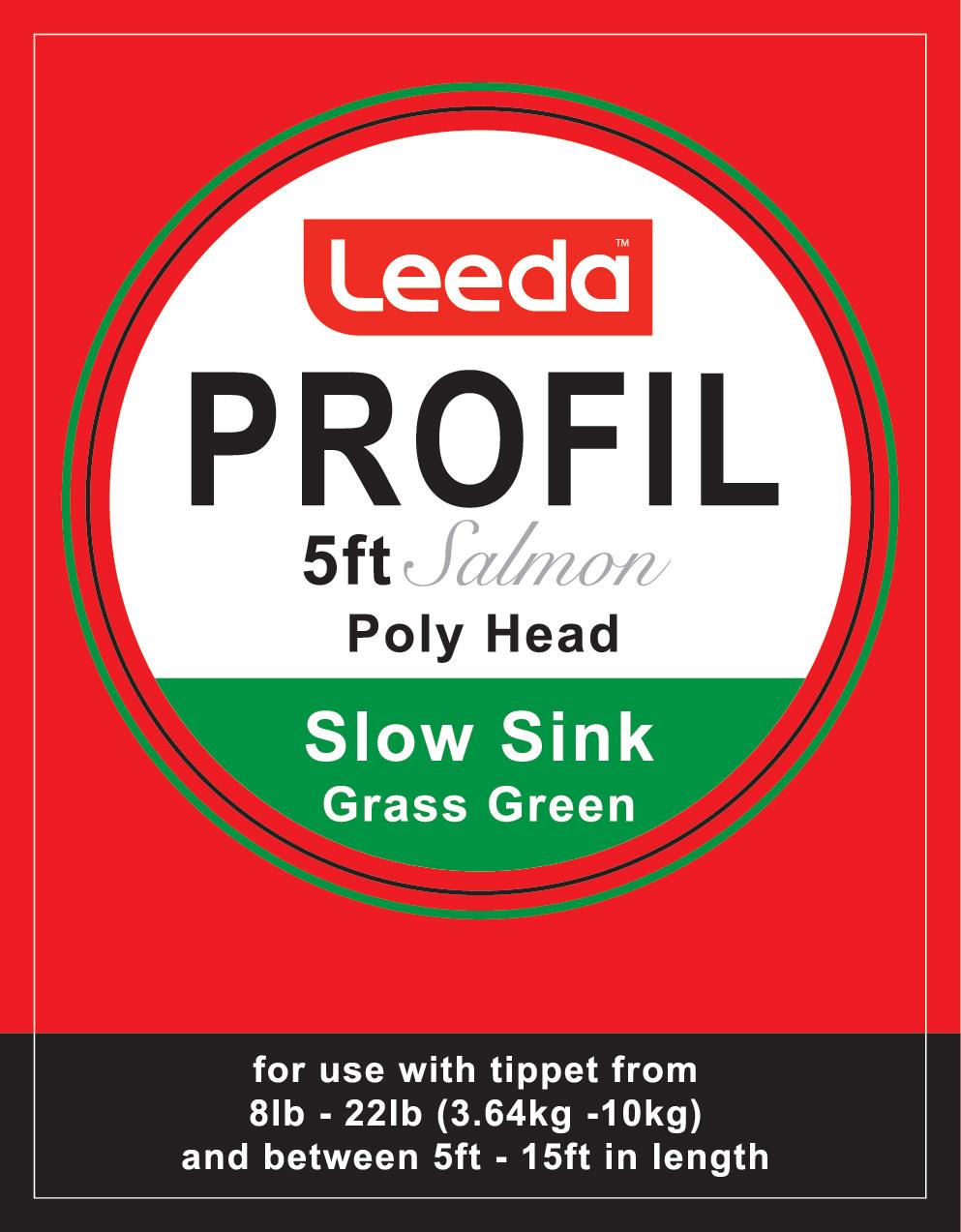 Leeda Polyhead Salmon 5ft Slow Sinking 1.5IPS