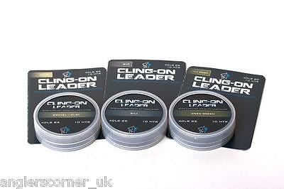 Nash Cling-On Leader Silt 40lb 10m