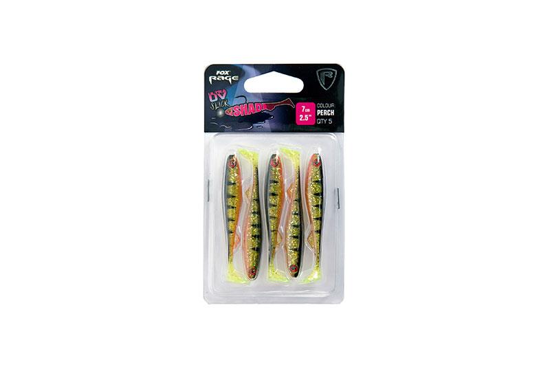 Fox Rage Slick Shad Perch Ultra UV 7cm