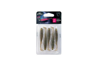 Fox Rage Slick Shad Motor Oil Ultra UV 7cm