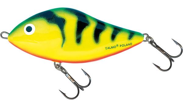 Salmo Slider Floating Green Tiger 7cm
