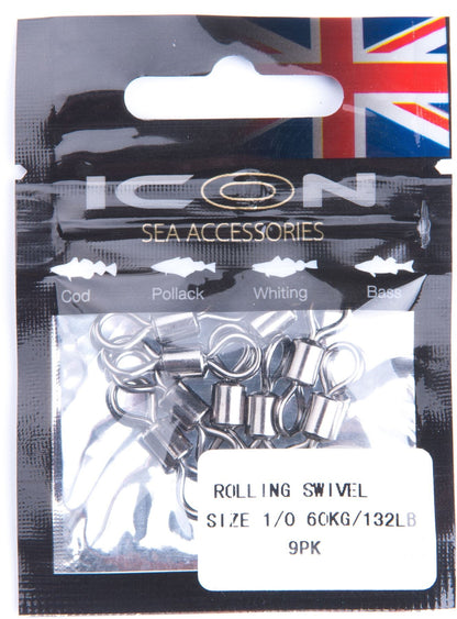 Leeda ICON Rolling Swivel Size 1/0