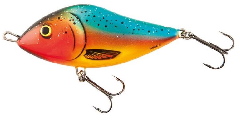 Salmo Slider Floating Orange Parrot 10cm 