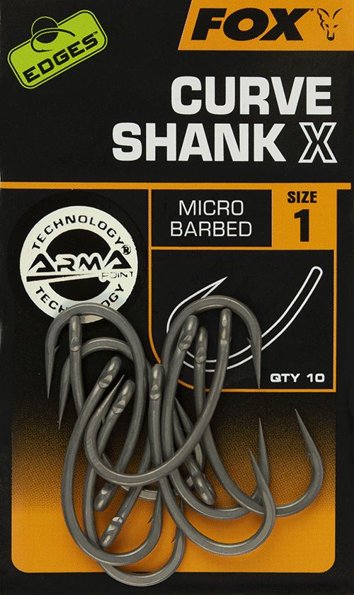 Fox Arma-Point Curve Shank X Size 1