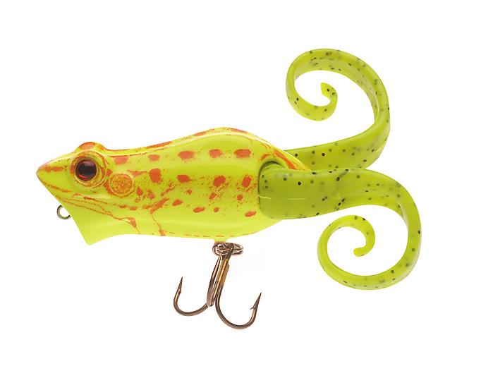 Berkley Frenzy Power Pop Frog - Chartreuse